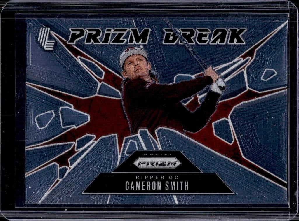 CAMERON SMITH 2025 PANINI PRIZM LIV GOLF PRIZM BREAK INSERT: NEAR MINT OR BETTER CONDITION