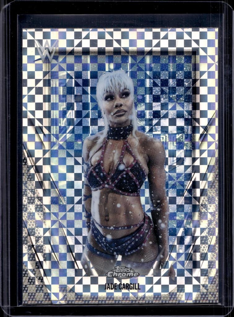 JADE CARGILL 2025 TOPPS CHROME WWE XFRACTOR: NEAR MINT OR BETTER CONDITION