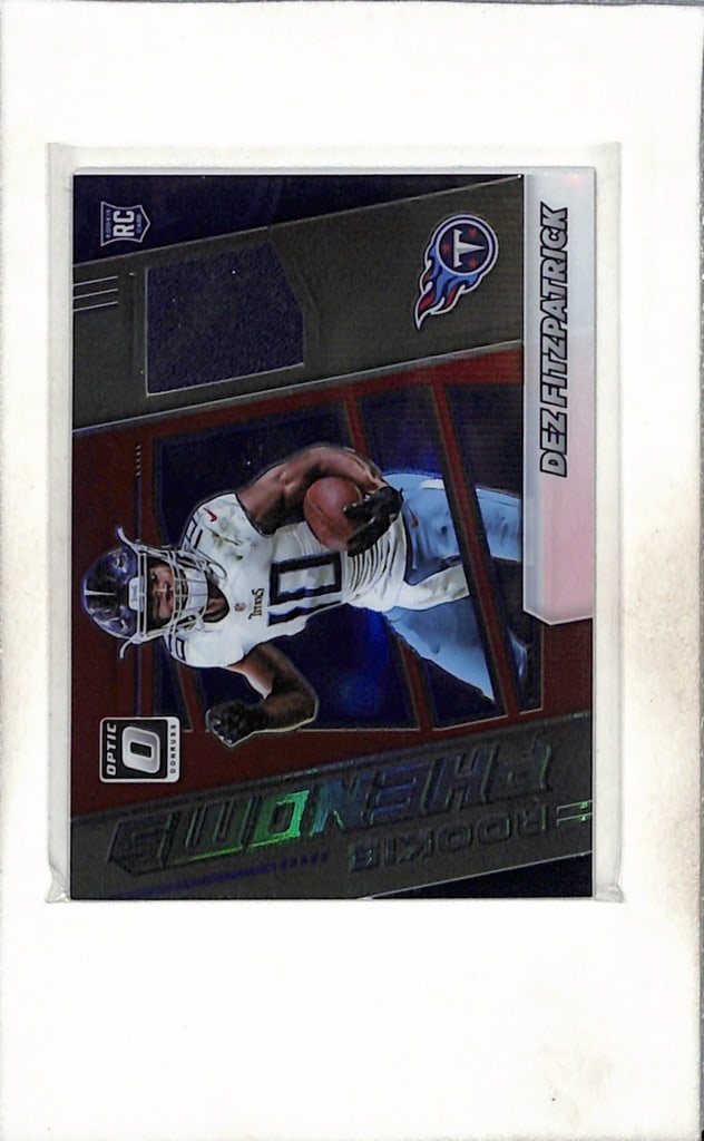 DEZ FITZPATRICK 2021 PANINI OPTIC SILVER PRIZM JERSEY ROOKIE CARD: NEAR MINT OR BETTER CONDITION