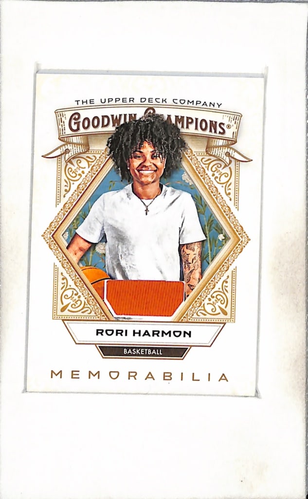 RORI HARMON 2025 UPPER DECK GOODWIN JERSEY ROOKIE CARD: NEAR MINT OR BETTER CONDITION