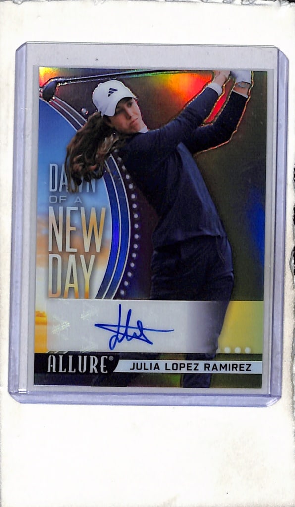 JULIA LOPEZ RAMIREZ 2026 UPPER DECK ALLURE AUTOGRAPH CARD: NEAR MINT OR BETTER CONDITION