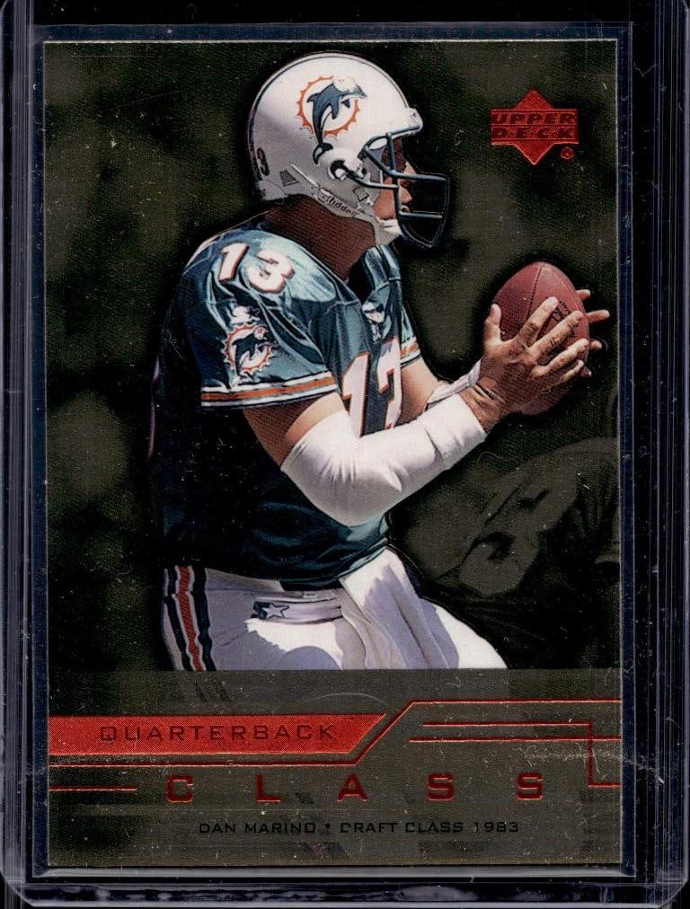 DAN MARINO 1999 UPPER DECK QUARTERBACK CLASS INSERT: NEAR MINT OR BETTER CONDITION