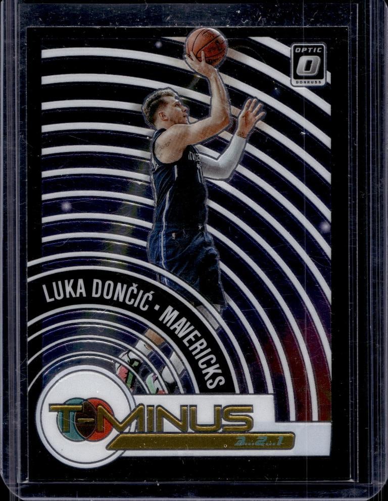 LUKA DONCIC 2020-21 PANINI OPTIC T-MINUS INSERT (1 of 1)