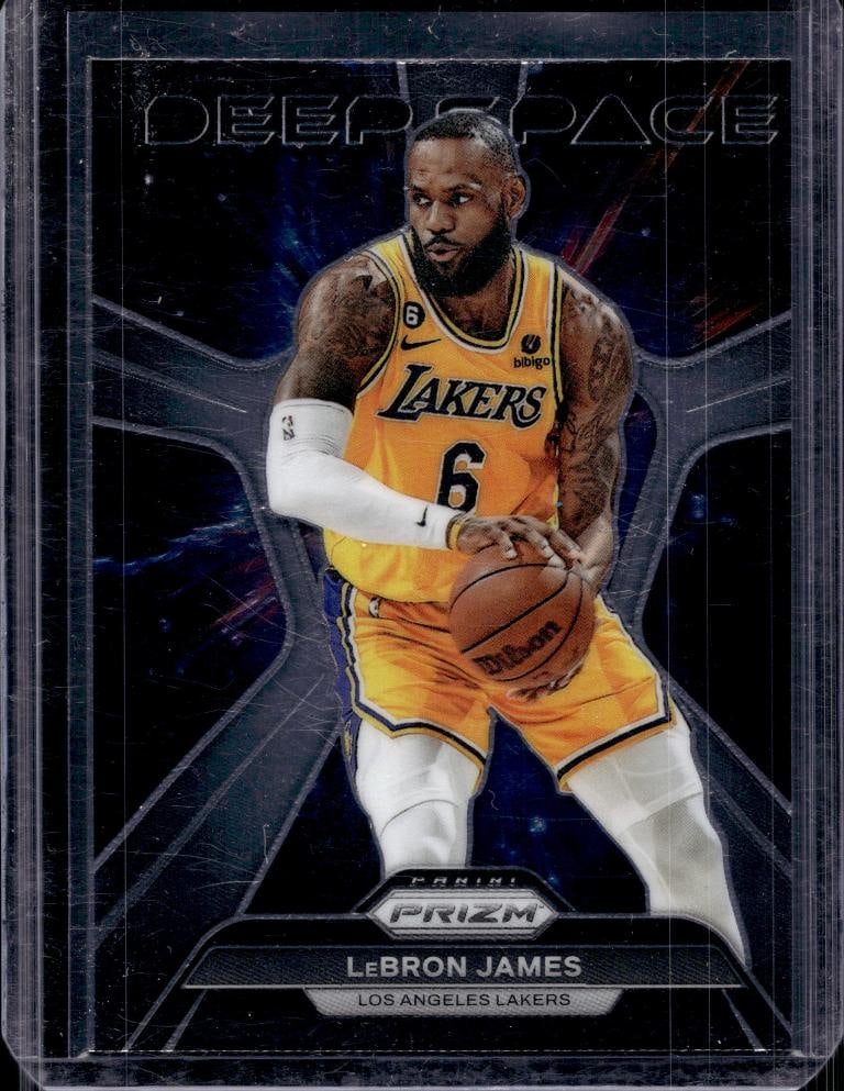 LEBRON JAMES 2023-24 PANINI PRIZM DEEP SPACE INSERT (1 of 1)