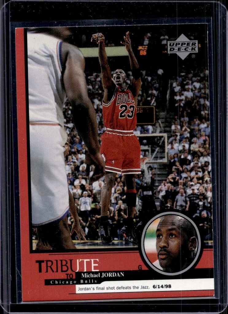 MICHAEL JORDAN 1999-00 UPPER DECK TRIBUTE: NEAR MINT OR BETTER CONDITION