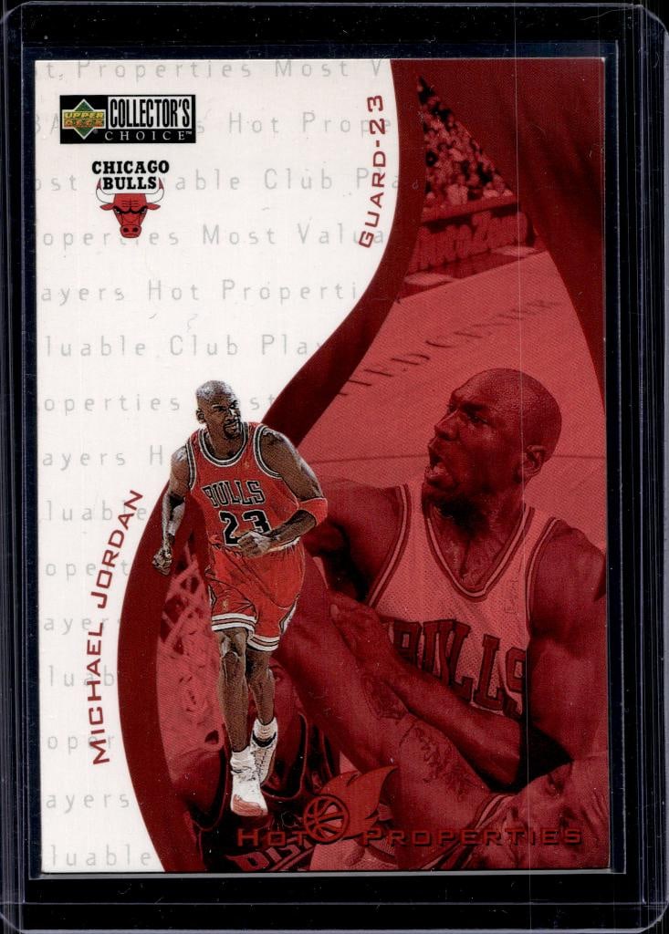 MICHAEL JORDAN 1997-98 UPPER DECK CHOICE HOT PROPERTIES: NEAR MINT OR BETTER CONDITION