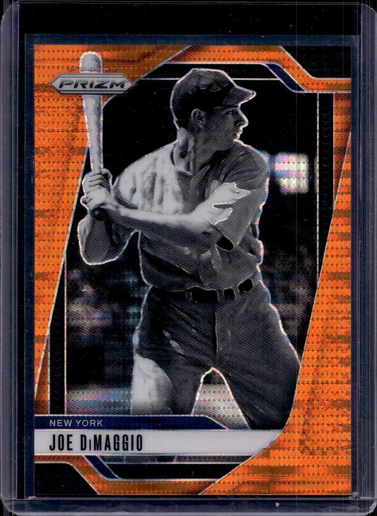 JOE DIMAGGIO 2025 PANINI PRIZM HYPER ORANGE PRIZM (1 of 1)