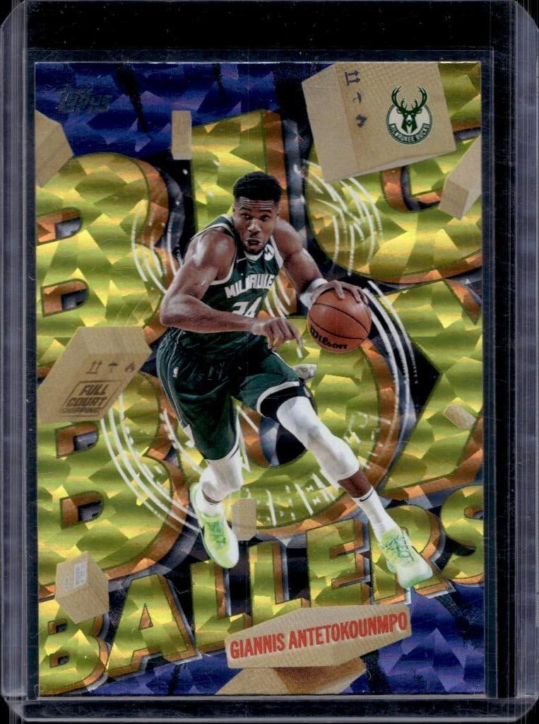 GIANNIS ANTETOKOUNMPO 2025-26 TOPPS BIG BOX BALLERS INSERT: NEAR MINT OR BETTER CONDITION