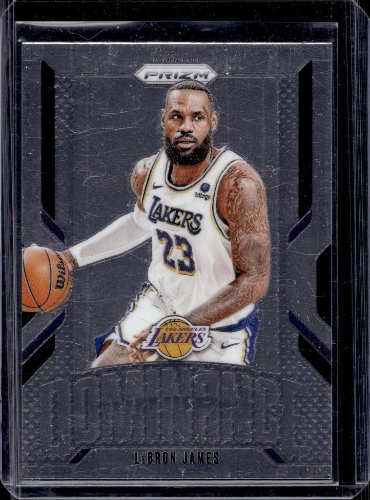 LEBRON JAMES 2024-25 PANINI PRIZM DOMINANCE INSERT: NEAR MINT OR BETTER CONDITION