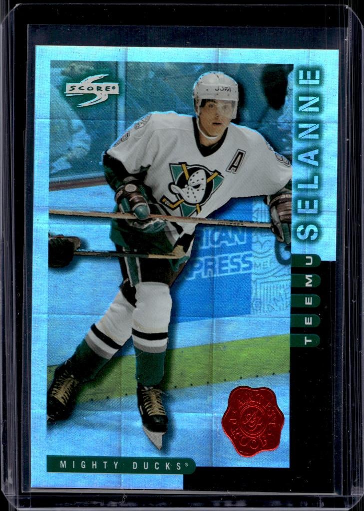TEEMU SELANNE 1997-98 SCORE ARTIST PROOF PARALLEL SSP: NEAR MINT OR BETTER CONDITION