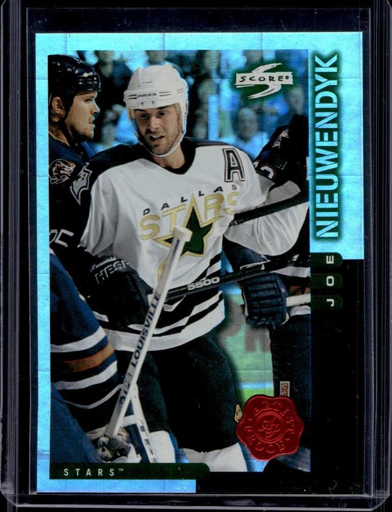 JOE NIEUWENDYK 1997-98 SCORE ARTIST PROOF PARALLEL SSP: NEAR MINT OR BETTER CONDITION