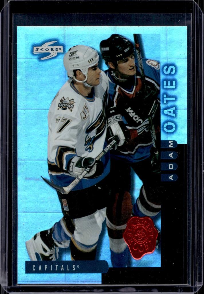 ADAM OATES 1997-98 SCORE ARTIST PROOF PARALLEL SSP: NEAR MINT OR BETTER CONDITION