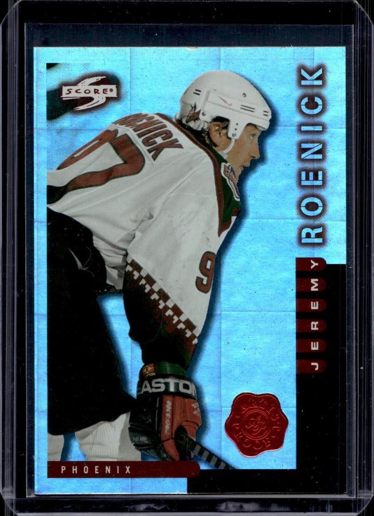 JEREMY ROENICK 1997-98 SCORE ARTIST PROOF PARALLEL SSP: NEAR MINT OR BETTER CONDITION