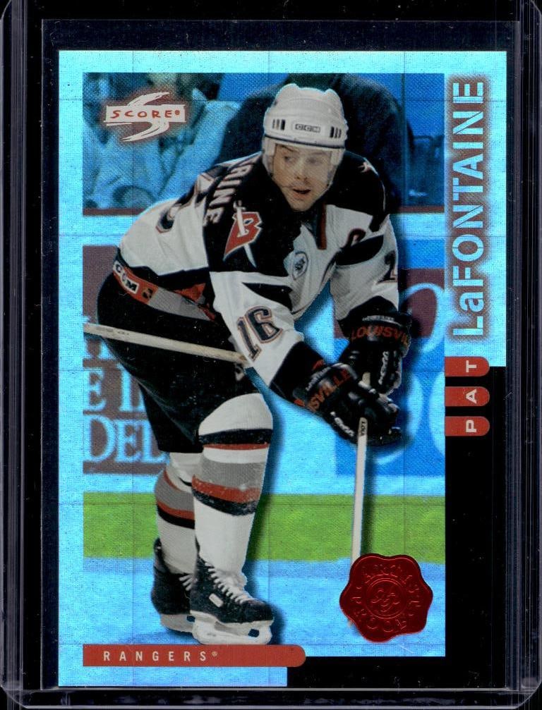 PAT LAFONTAINE 1997-98 SCORE ARTIST PROOF PARALLEL SSP: NEAR MINT OR BETTER CONDITION