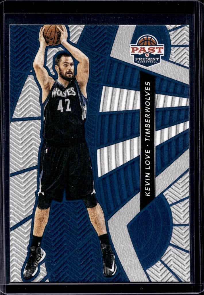 KEVIN LOVE 2012-13 PANINI PAST & PRESENT TREADS INSERT: NEAR MINT OR BETTER CONDITION