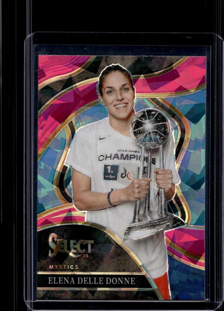 ELENA DELLE DONNE 2024 PANINI SELECT COURTSIDE PINK ICE PRIZM: NEAR MINT OR BETTER CONDITION