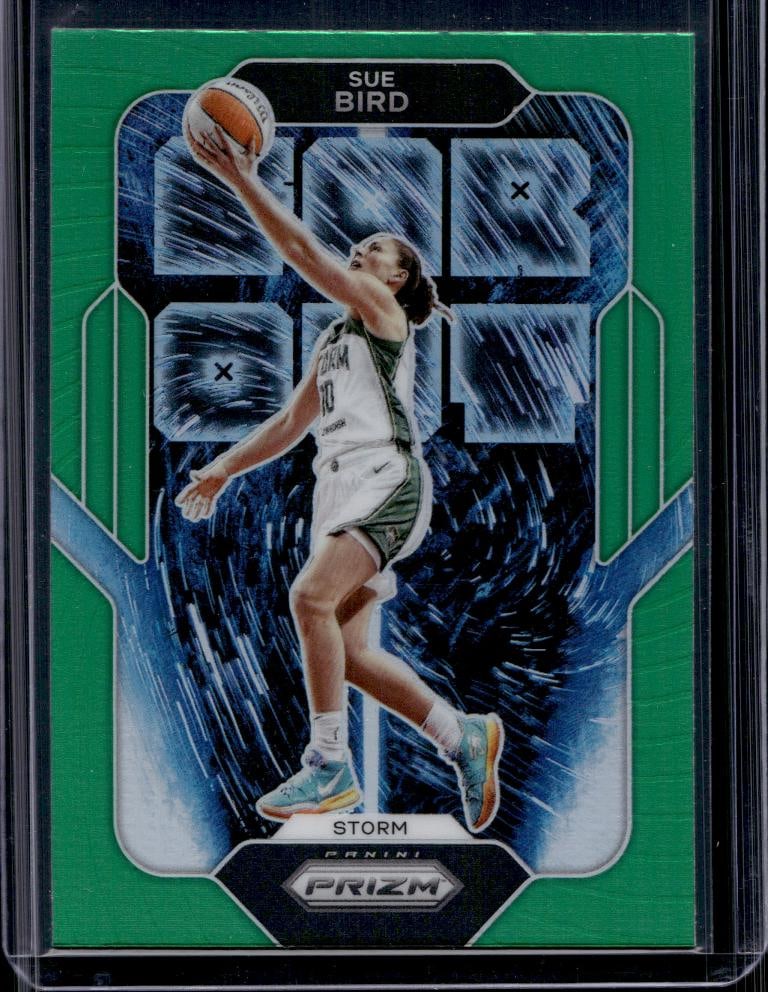 SUE BIRD 2024 PANINI PRIZM WNBA FAR OUT GREEN PRIZM: NEAR MINT OR BETTER CONDITION