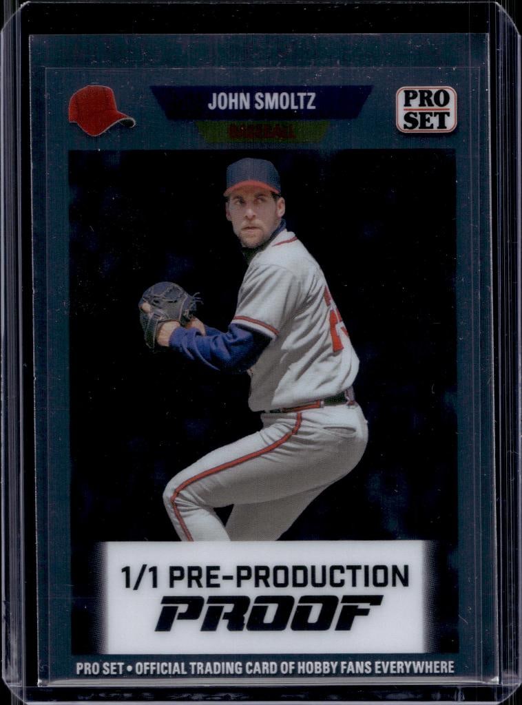 JOHN SMOLTZ 2025 LEAF PRO SET 1989 PRE-PRODUCTION PROOF (1 of 1)