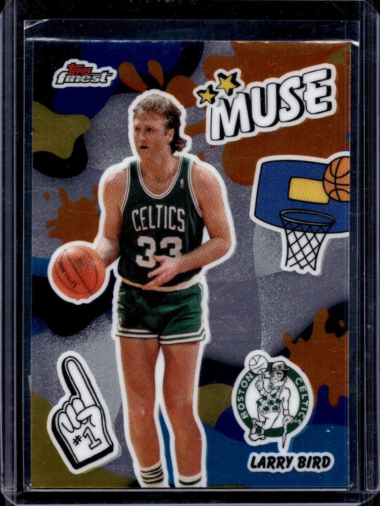 LARRY BIRD 2025-26 TOPPS FINEST MUSE INSERT: NEAR MINT OR BETTER CONDITION
