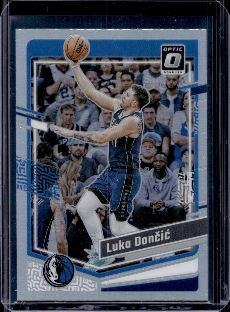 LUKA DONCIC 2023-24 PANINI OPTIC SILVER PRIZM (1 of 1)