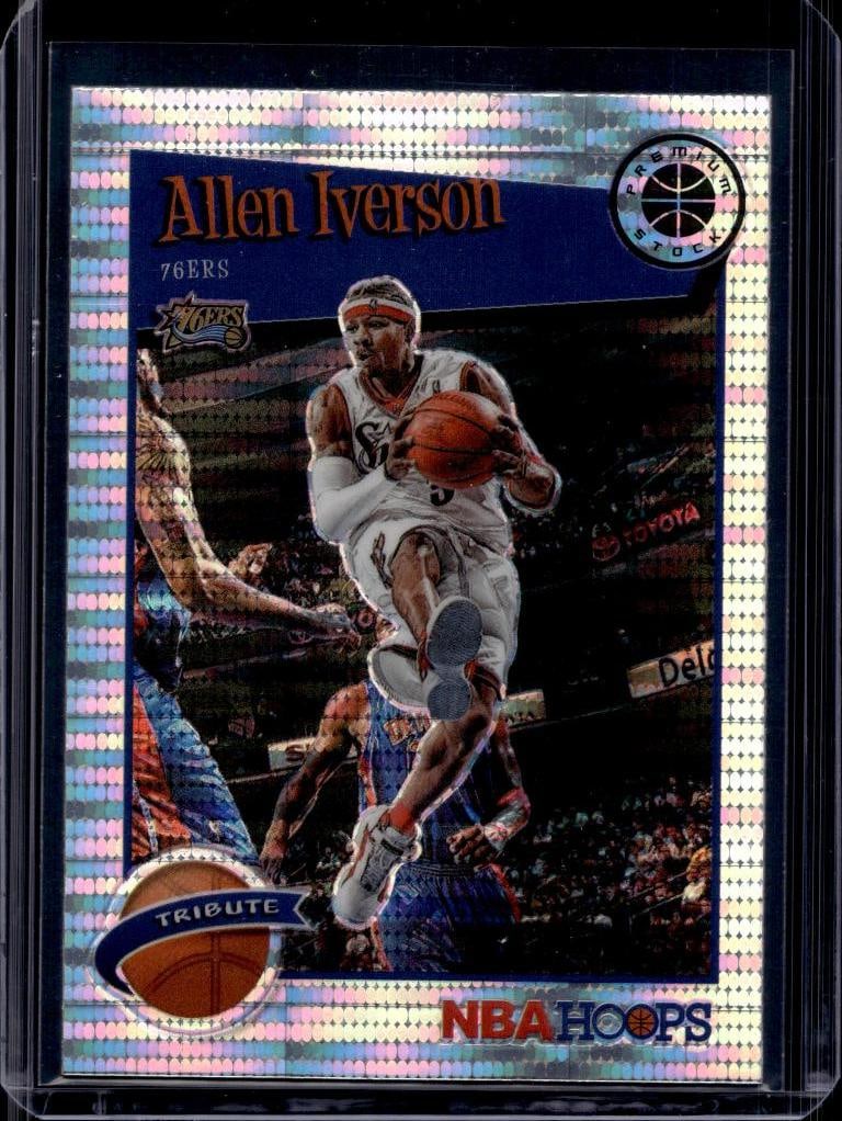 ALLEN IVERSON 2019-20 HOOPS PREMIUM FANATICS PRIZM: NEAR MINT OR BETTER CONDITION