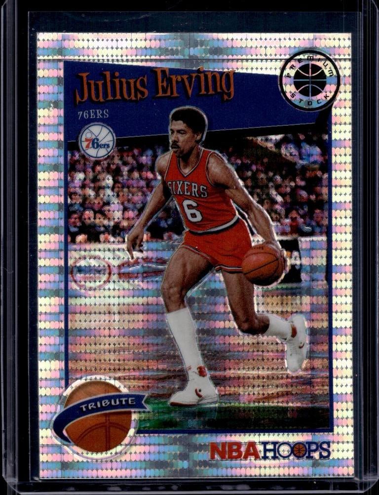 JULIUS ERVING 2019-20 HOOPS PREMIUM FANATICS PRIZM: NEAR MINT OR BETTER CONDITION