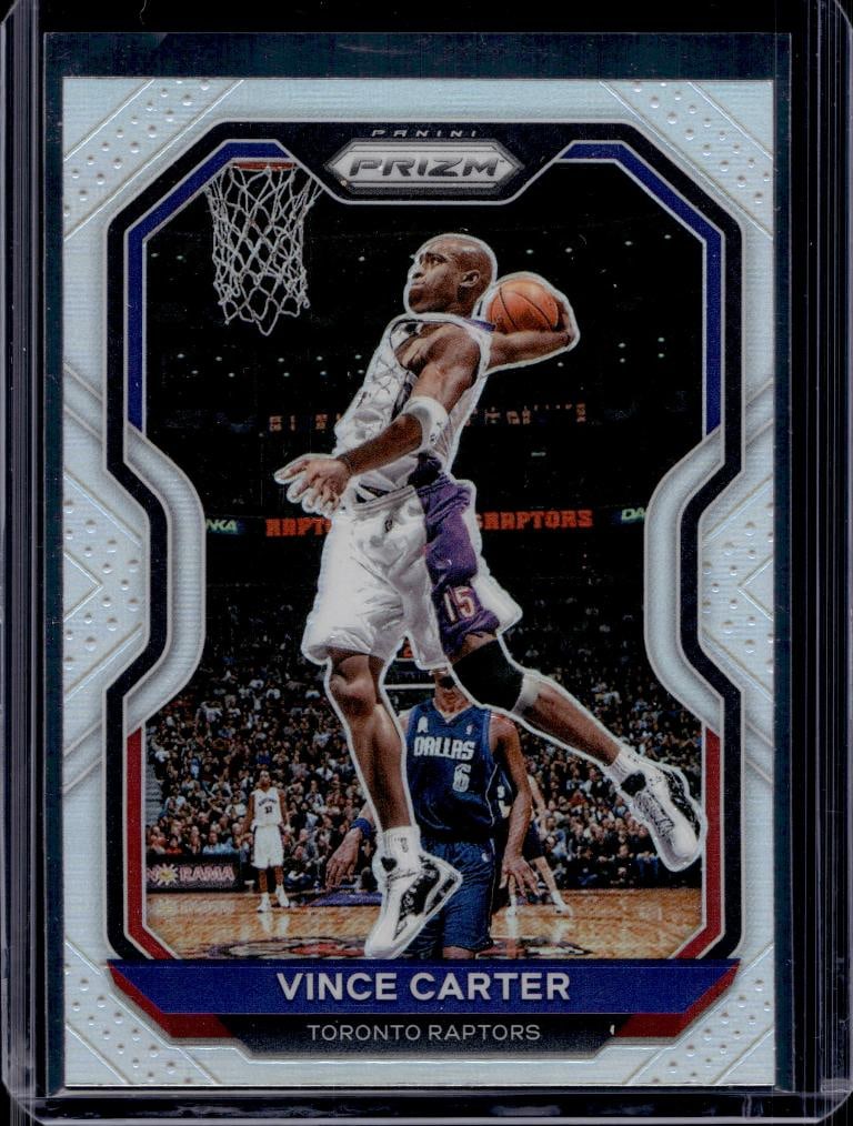 VINCE CARTER 2020-21 PANINI PRIZM SILVER PRIZM: NEAR MINT OR BETTER CONDITION