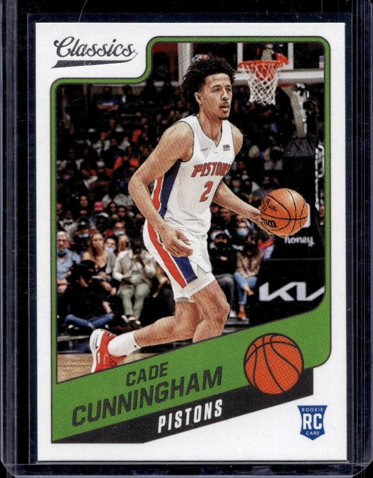 CADE CUNNINGHAM 2021-22 PANINI CLASSICS ROOKIE CARD (1 of 1)
