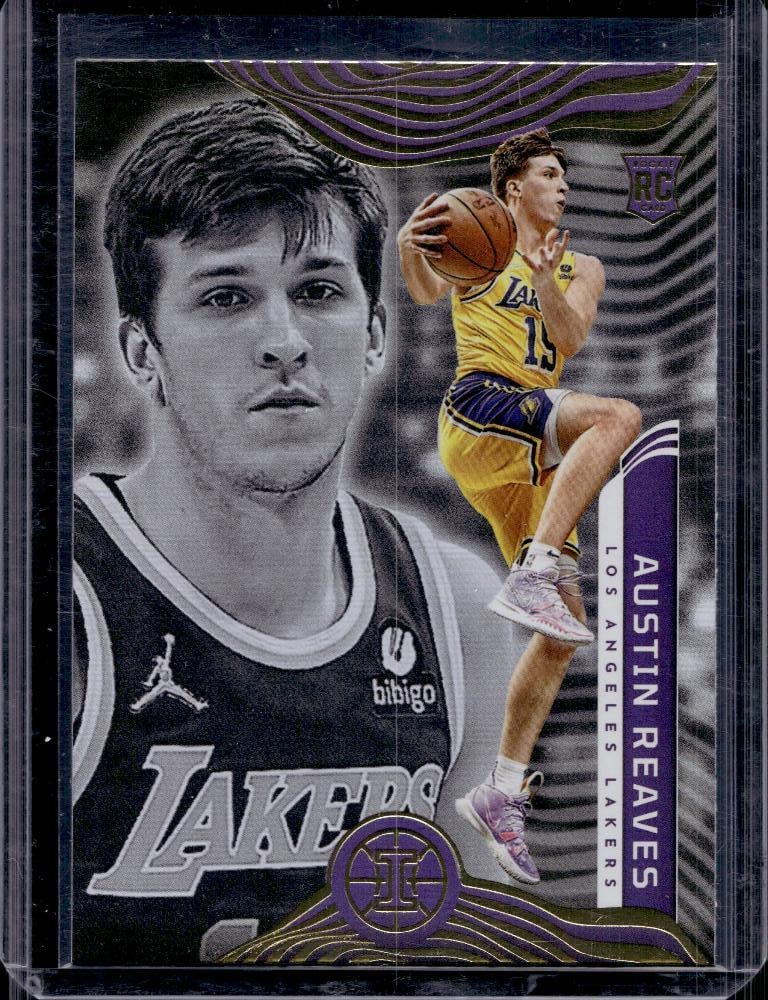 AUSTIN REAVES 2021-22 PANINI ILLUSIONS ROOKIE CARD: NEAR MINT OR BETTER CONDITION