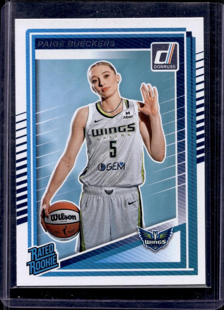 PAIGE BUECKERS 2025 DONRUSS WNBA ROOKIE CARD: NEAR MINT OR BETTER CONDITION