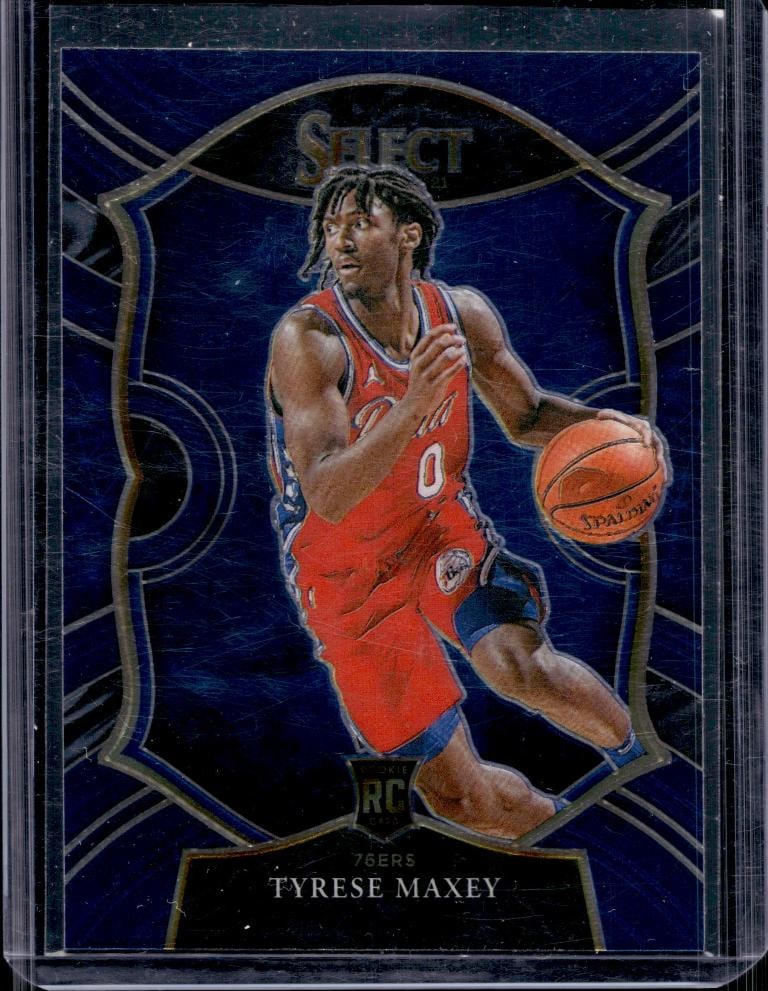 TYRESE MAXEY 2020-21 PANINI SELECT ROOKIE CARD (1 of 1)
