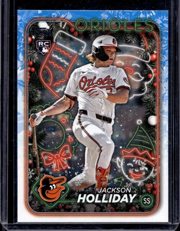 JACKSON HOLLIDAY 2024 TOPPS HOLIDAY ROOKIE CARD (1 of 1)
