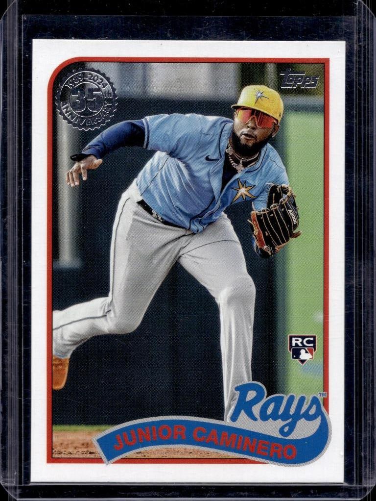 JUNIOR CAMINERO 2024 TOPPS 1989 RETRO ROOKIE CARD (1 of 1)