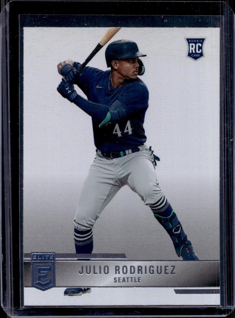 JULIO RODRIGUEZ 2022 PANINI ELITE ROOKIE CARD: NEAR MINT OR BETTER CONDITION