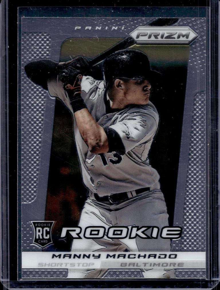 MANNY MACHADO 2013 PANINI PRIZM ROOKIE CARD: NEAR MINT OR BETTER CONDITION