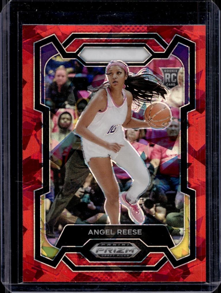 ANGEL REESE 2024 PANINI PRIZM DRAFT RED ICE PRIZM ROOKIE CARD: NEAR MINT OR BETTER CONDITION