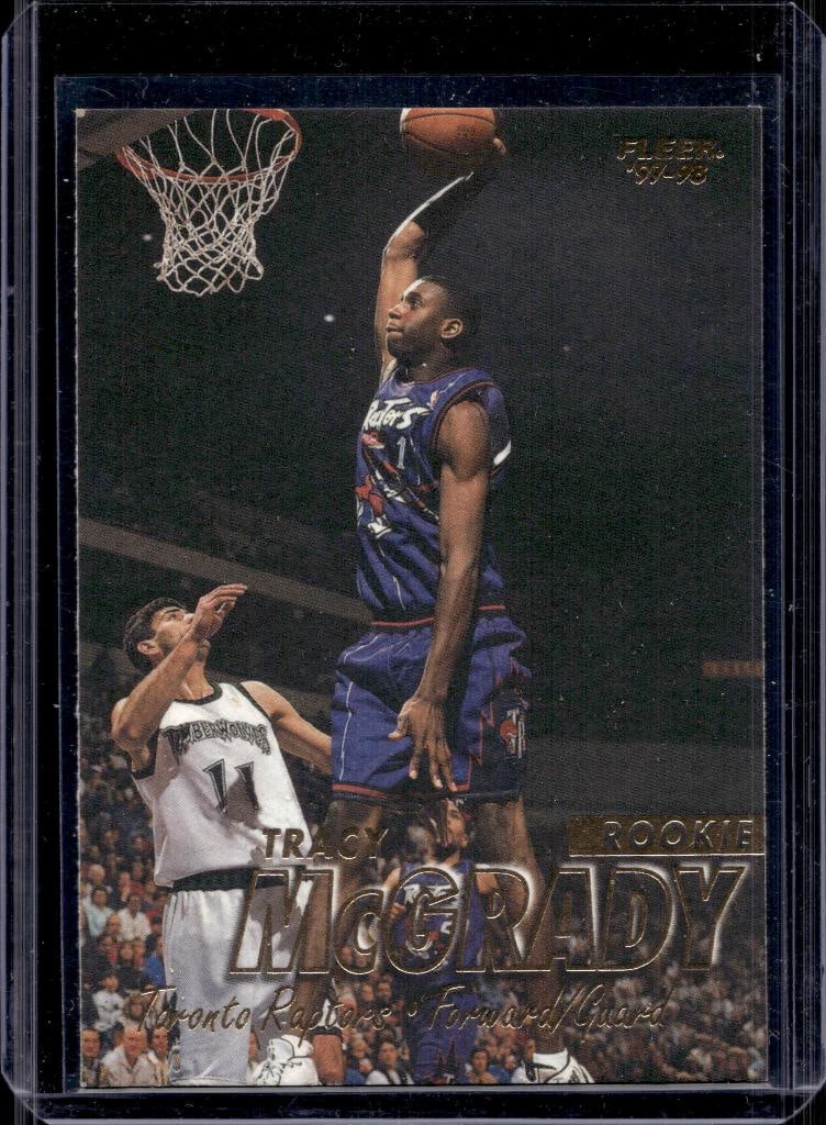 TRACY MCGRADY 1997-98 FLEER ROOKIE CARD: NEAR MINT OR BETTER CONDITION