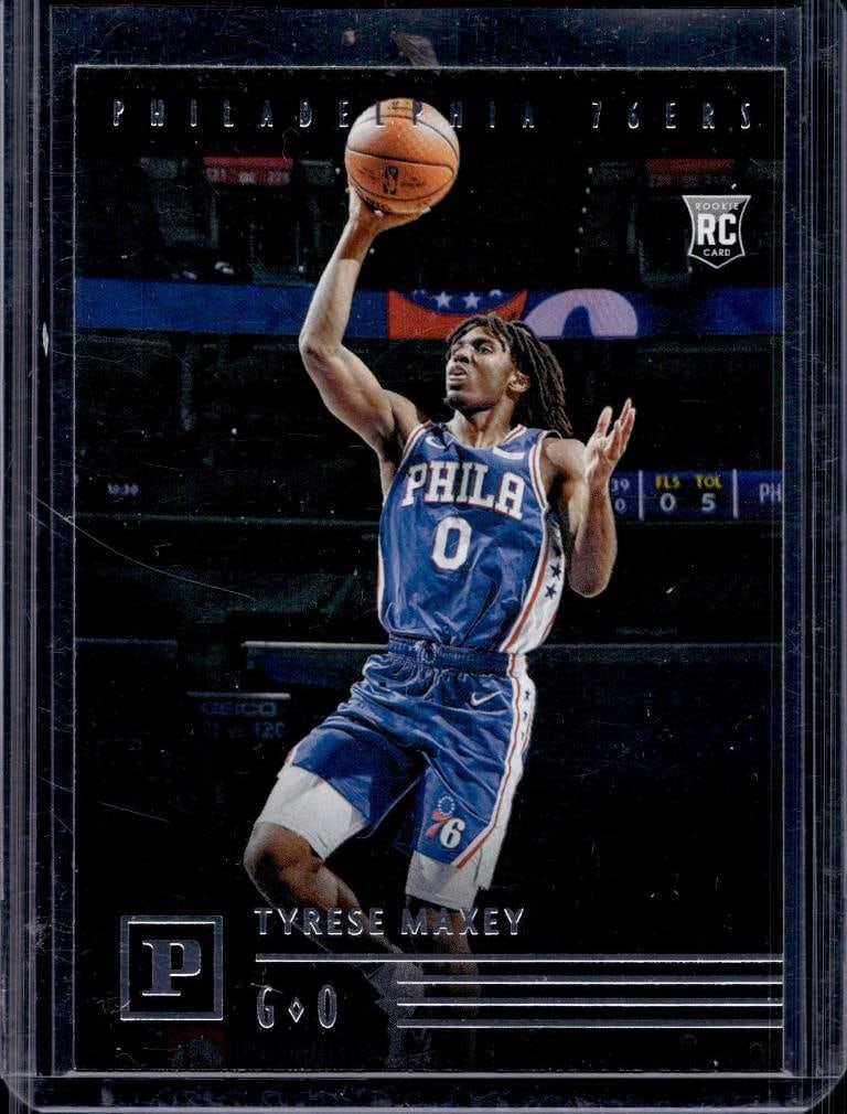 TYRESE MAXEY 2020-21 PANINI ROOKIE CARD: NEAR MINT OR BETTER CONDITION