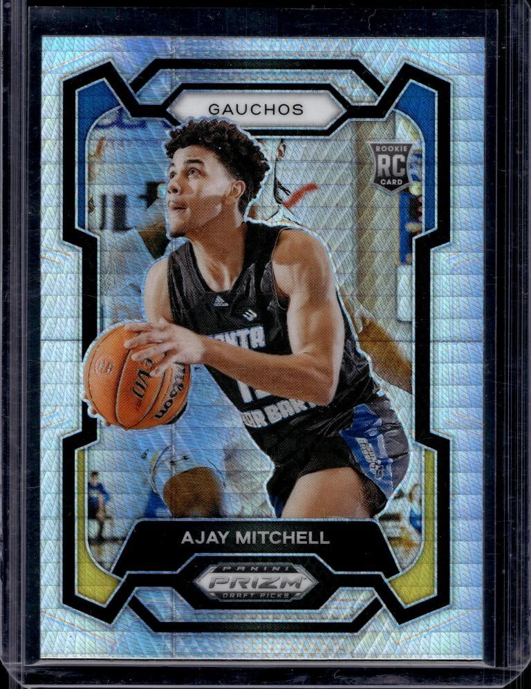 AJAY MITCHELL 2024 PANINI PRIZM DRAFT HYPER SILVER PRIZM ROOKIE CARD: NEAR MINT OR BETTER CONDITION