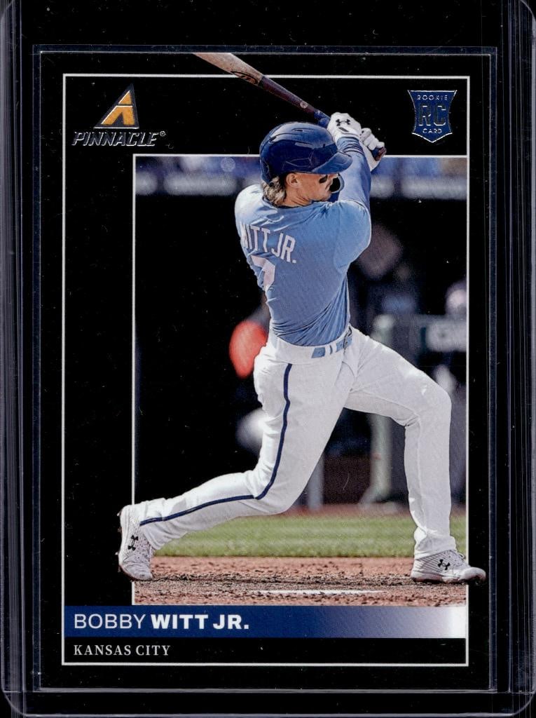 BOBBY WITT JR 2022 PANINI PINNACLE ROOKIE CARD: NEAR MINT OR BETTER CONDITION