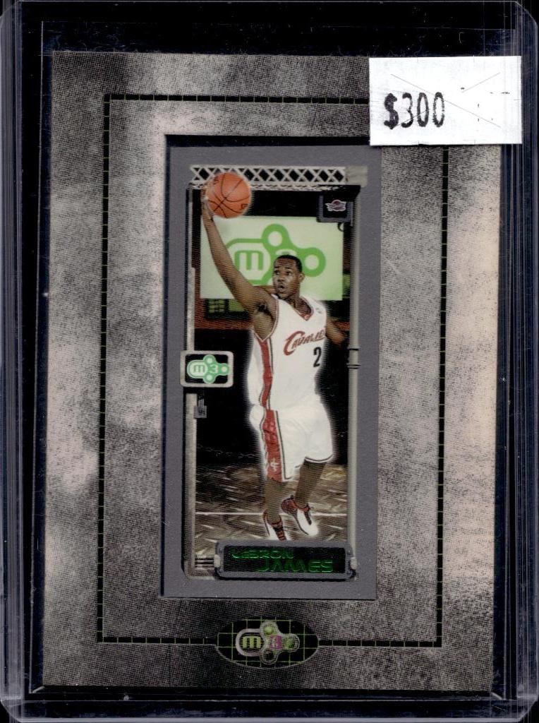 LEBRON JAMES 2003-04 TOPPS MATRIX MINI ROOKIE CARD SP: NEAR MINT OR BETTER CONDITION