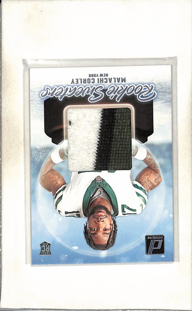 MALACHI CORLEY 2024 DONRUSS SWEATER PATCH ROOKIE CARD (1 of 1)