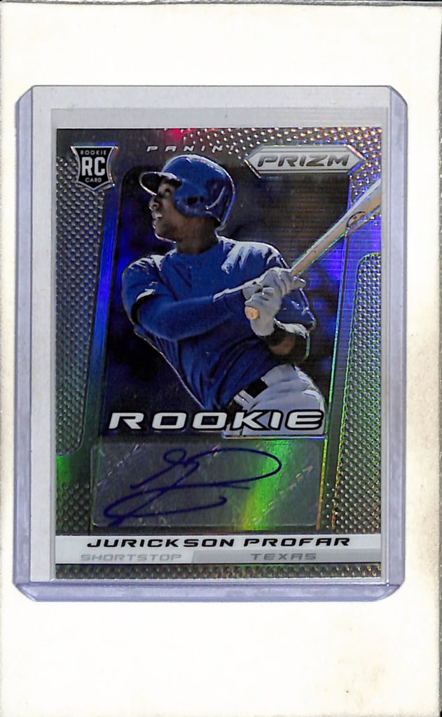 JURICKSON PROFAR 2013 PANINI PRIZM SILVER PRIZM AUTOGRAPH ROOKIE: NEAR MINT OR BETTER CONDITION