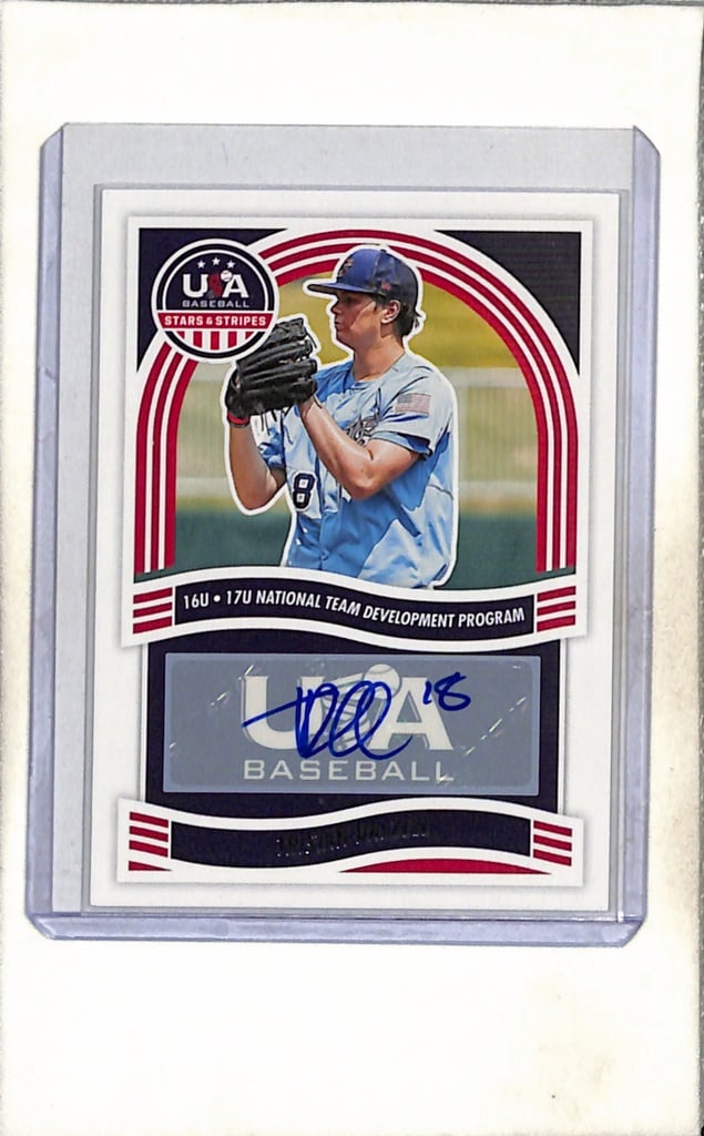 TRISTAN DALZELL 2024 PANINI USA AUTOGRAPH ROOKIE CARD: NEAR MINT OR BETTER CONDITION