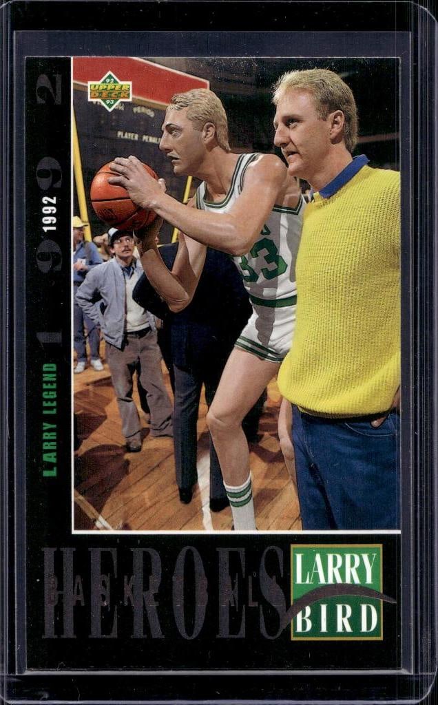 LARRY BIRD 1992-93 UPPER DECK HEROES INSERT LARRY LEGEND (1 of 1)