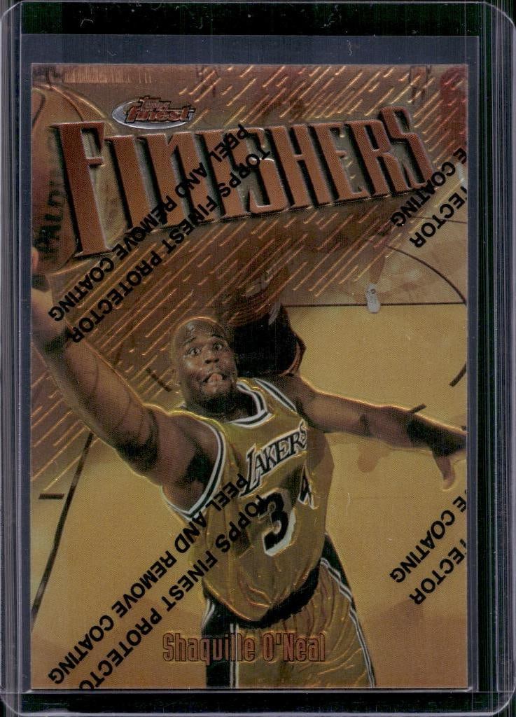 SHAQUILLE O'NEAL 1997-98 FINEST BRONZE FINISHERS (1 of 1)