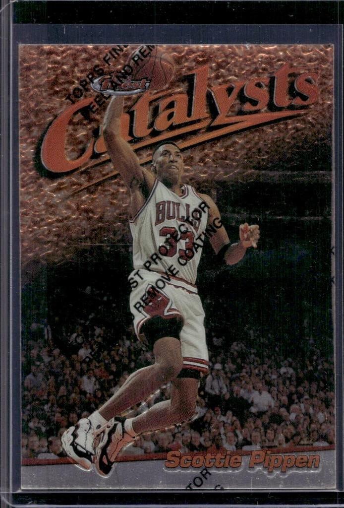 SCOTTIE PIPPEN 1997-98 FINEST BRONZE CATALYSTS (1 of 1)