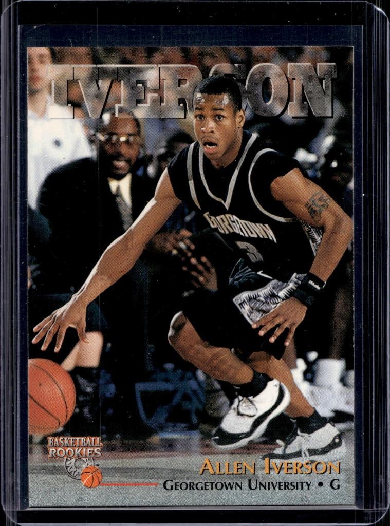 ALLEN IVERSON 1996-97 SCOREBOARD ROOKIE CARD: NEAR MINT OR BETTER CONDITION