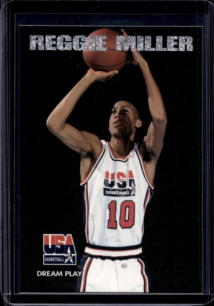 REGGIE MILLER 1994 SKYBOX USA DREAM PLAY INSERT: NEAR MINT OR BETTER CONDITION