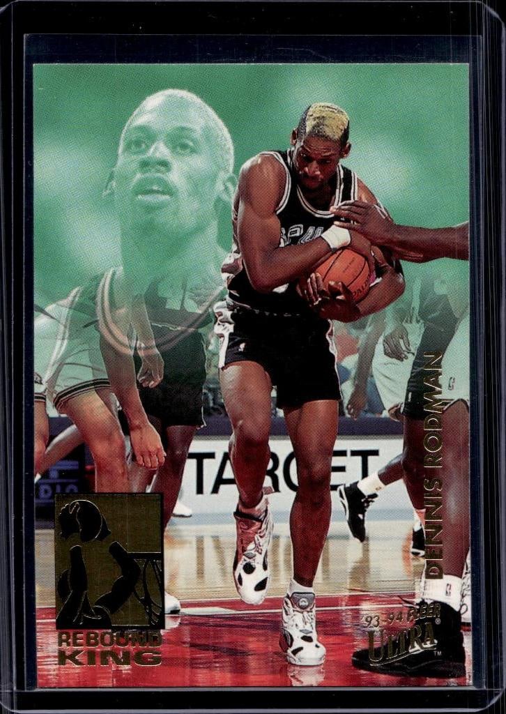 DENNIS RODMAN 1993-94 FLEER ULTRA REBOUND KINGS INSERT (1 of 1)
